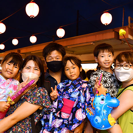 どこか懐かしく、心ほっこり。地元に根差した町田山崎団地の夏の風物詩「ちゃおちゃおまつり」イメージ画像