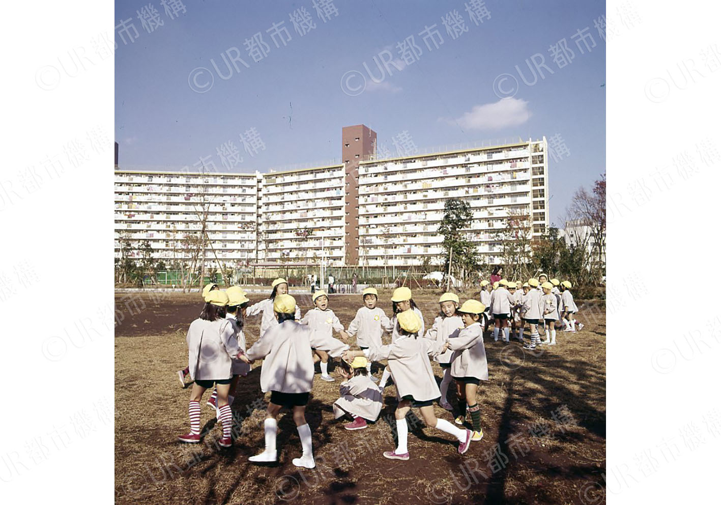 団地遠景