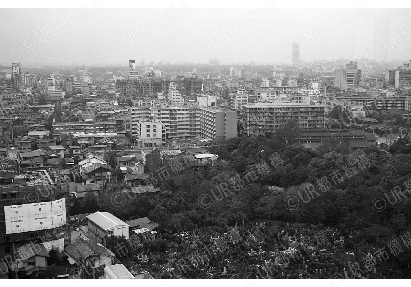 団地遠景