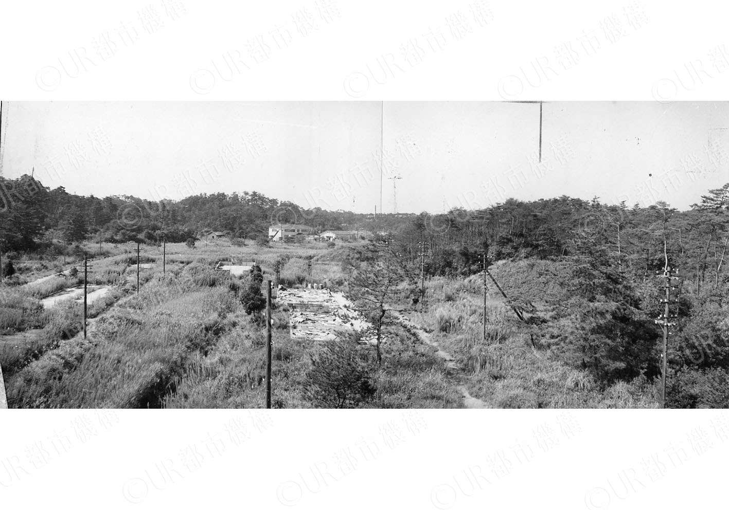 香里地区（開発前）