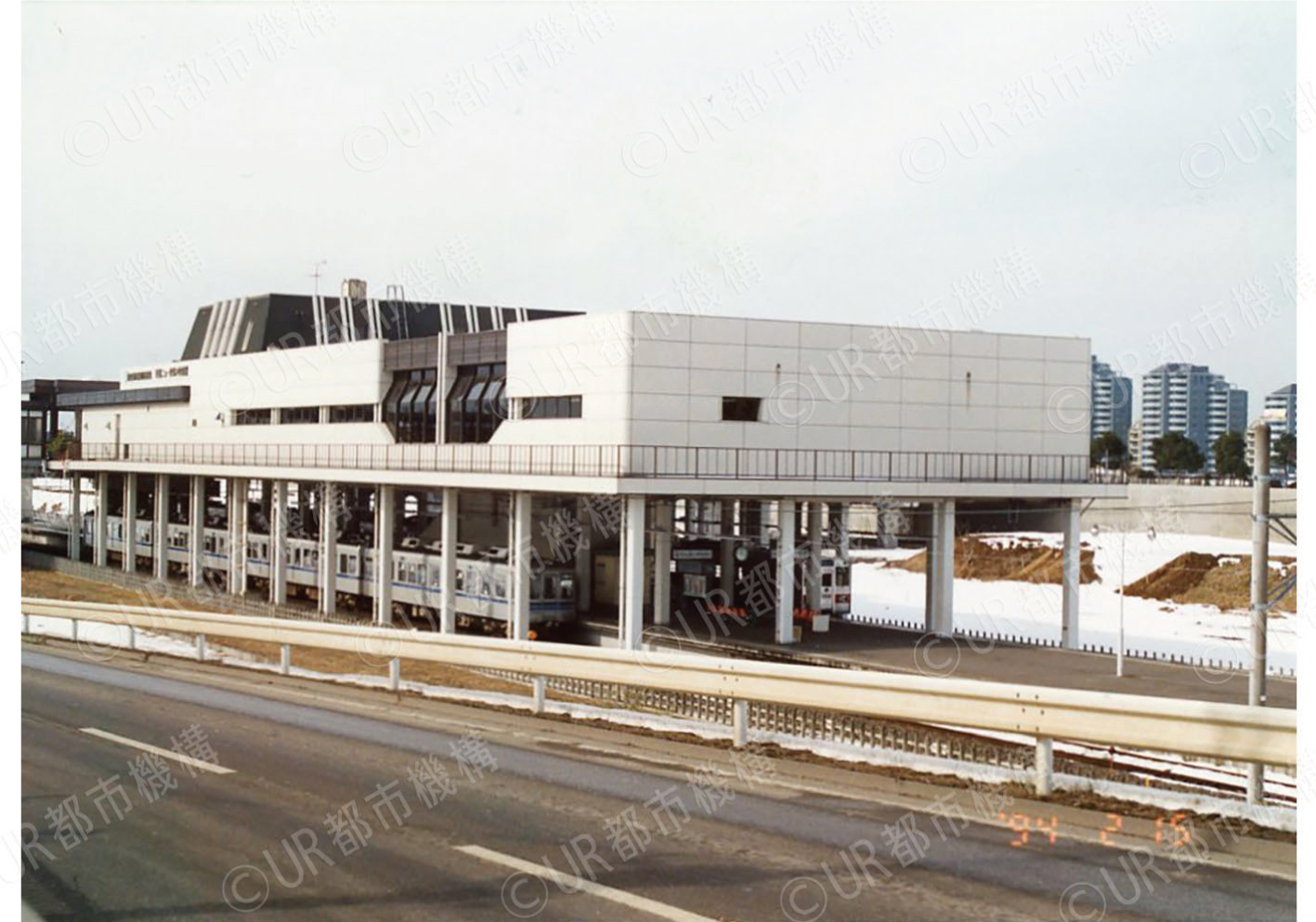 千葉ニュータウン中央駅全景