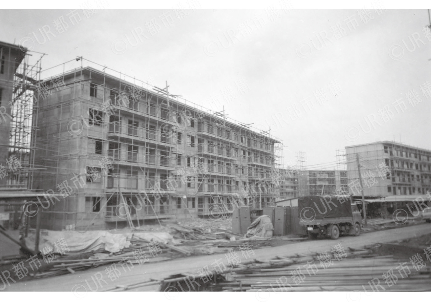 団地建設工事