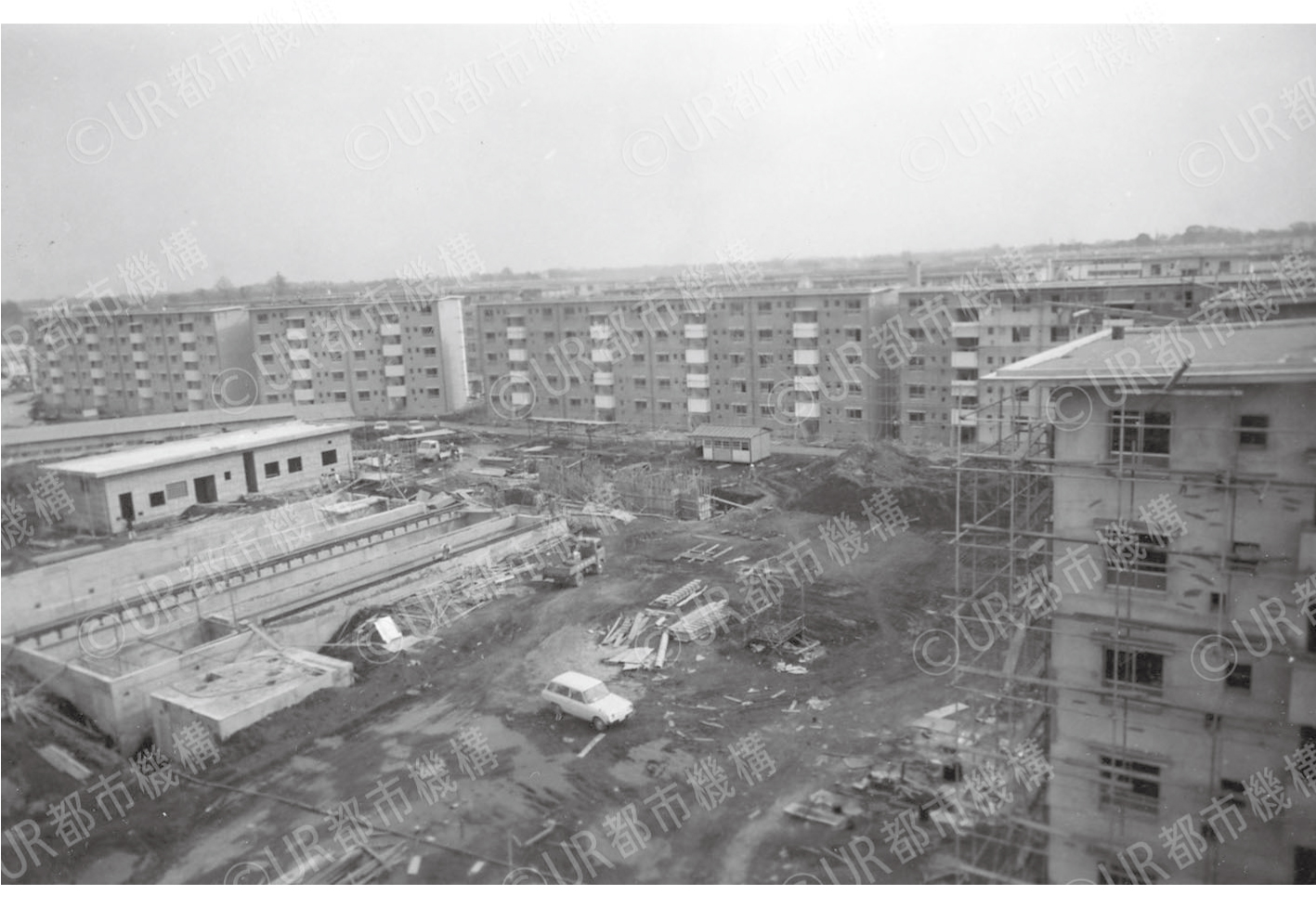 団地建設工事