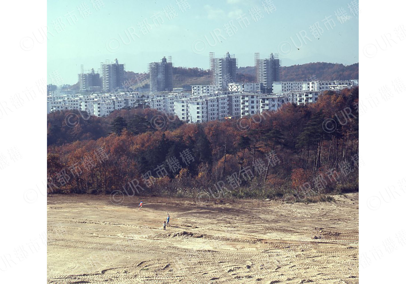 団地遠景