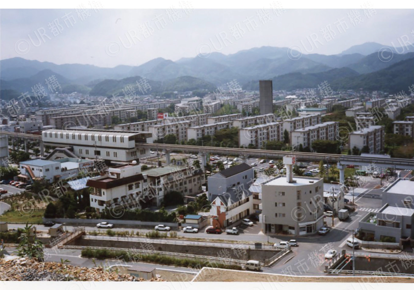団地遠景