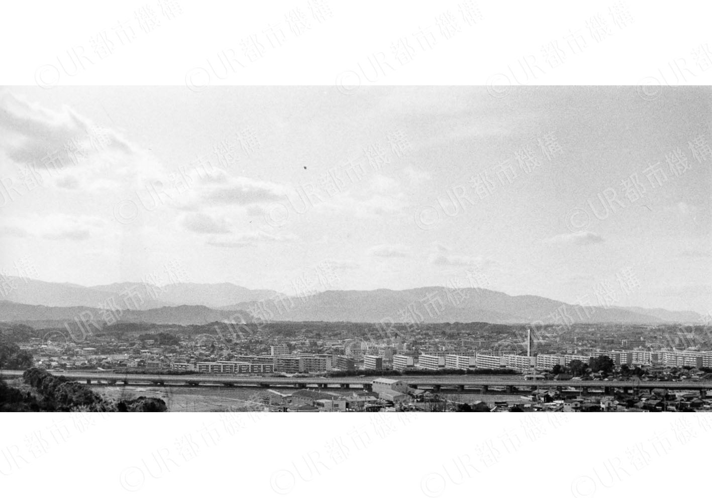 団地遠景