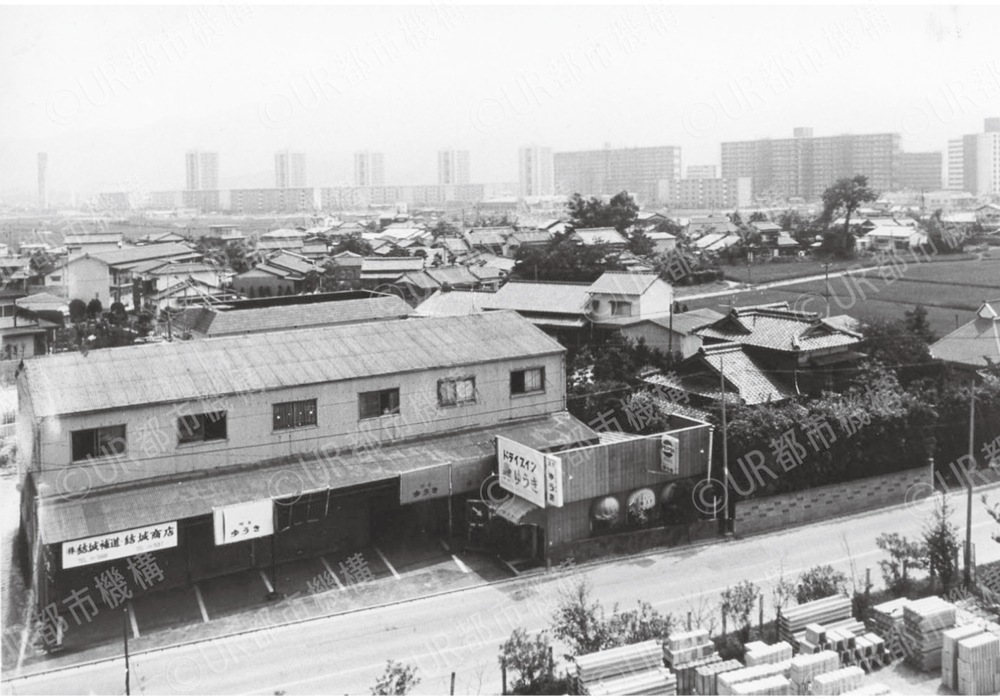 団地遠景