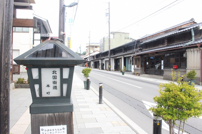 旧北国街道沿いに続く、昔ながらの街並み。(外部ページへリンク。別ウィンドウで開きます)(別ウィンドウで開きます)