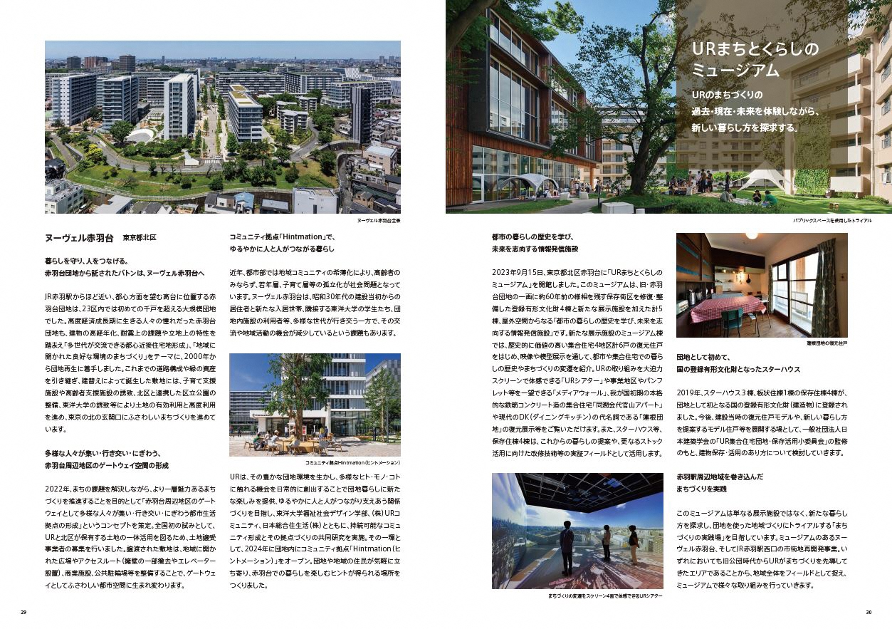 ヌーヴェル赤羽台、URまちとくらしのミュージアム（PDFファイルです）(別ウィンドウで開きます)