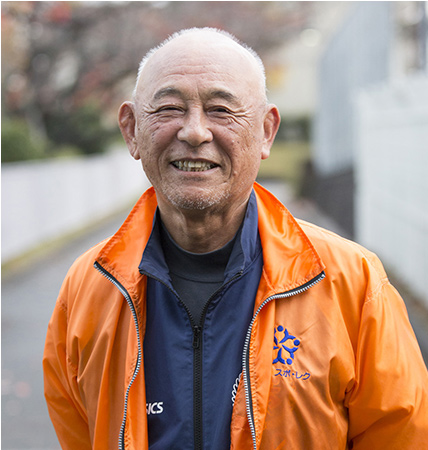 金山団地町内会の会長を長年務める田中 博さん。