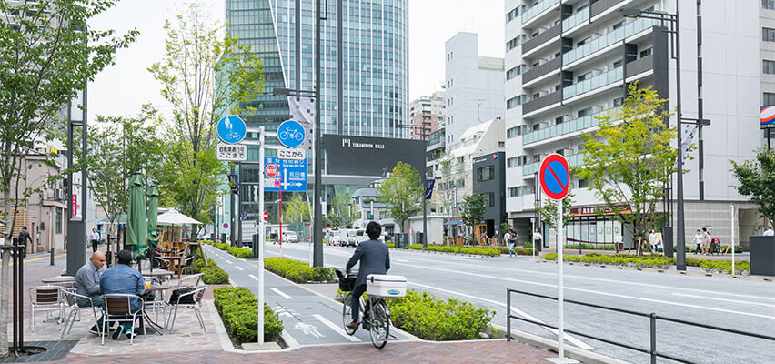 虎ノ門 にぎわいを生むまちに新しい駅をつくる