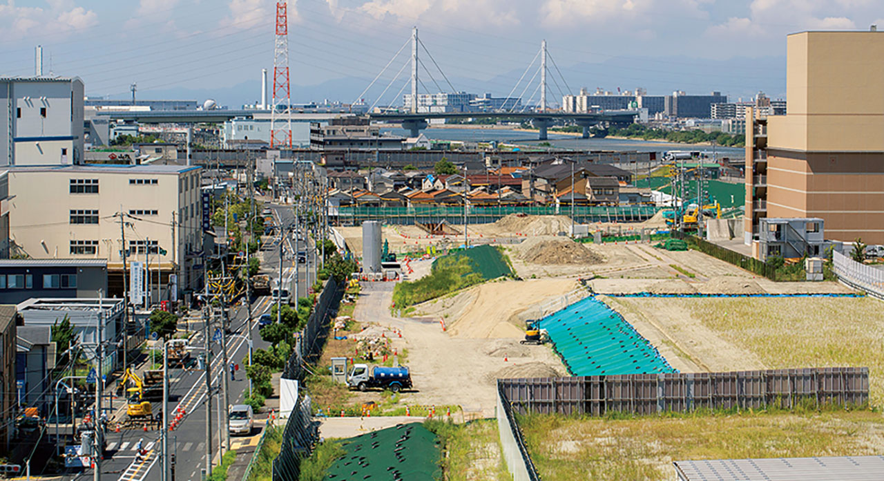 特集 大和川左岸 三宝 土地区画整理事業 大阪府堺市 ｕｒ都市機構