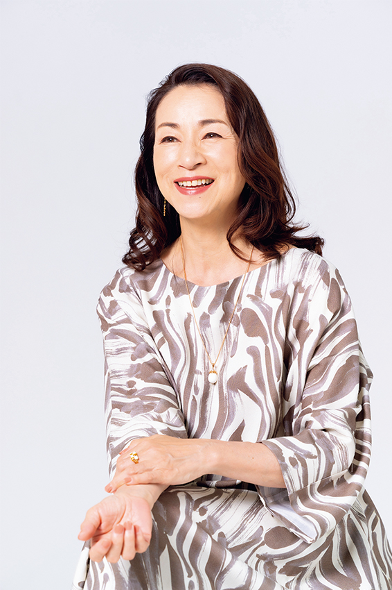 女優、原田美枝子さんの写真