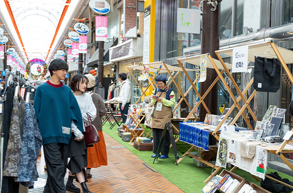 書店の出店の様子