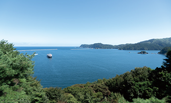 釜石湾の写真