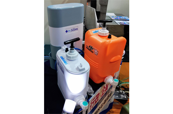 「据え置き」タイプの浄水器