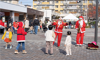 クリスマスイベントの写真