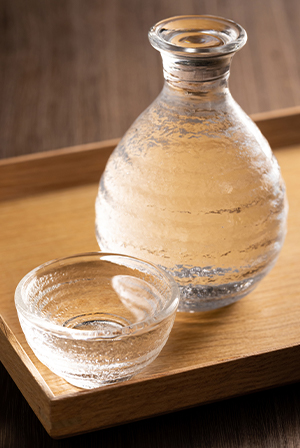日本酒(冷酒)の写真