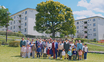 UR賃貸住宅の新CMの写真