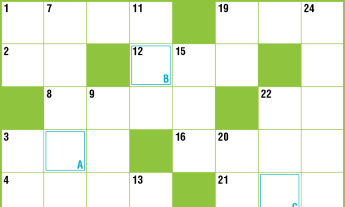 クロスワードパズルの画像