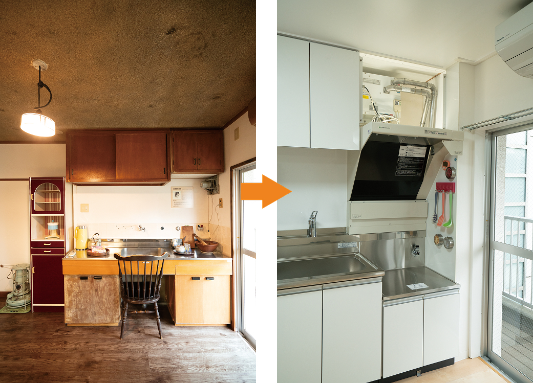 ダイニングキッチンの写真