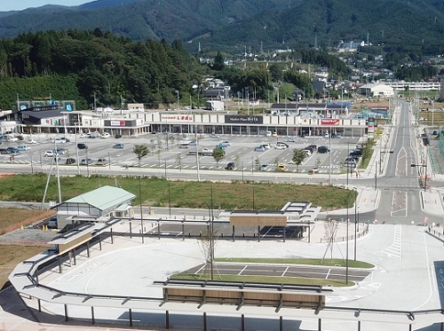 高田地区、今泉地区の遠景写真