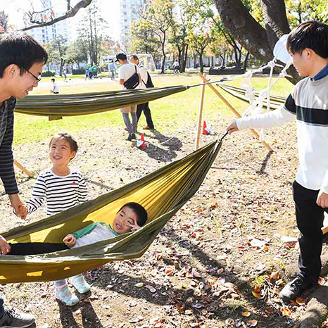 秋の公園＆遊歩道にみんな集合！歩いて遊んで楽しむ「多摩ニュータウン魅力実感イベント」イメージ画像