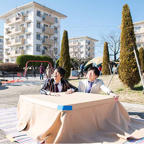 若手お笑い芸人・ロングアイランドの団地イベント体験！「DANCHI Caravan in 町田山崎 防災まつり」編イメージ画像