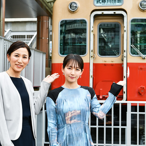 「団地に電車が!?」吉岡里帆さんも驚いた！引退車両が地域のつながりを生む新たな場にイメージ画像