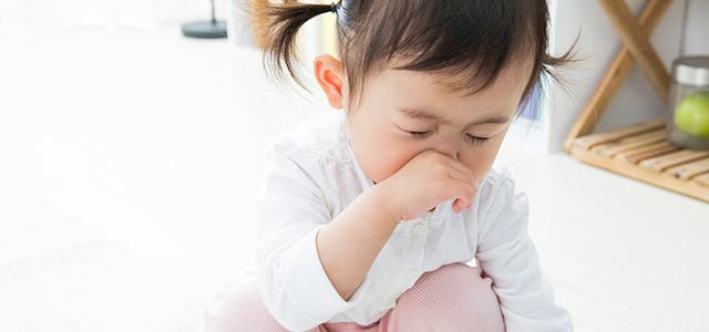 子供の鼻水が止まらない！原因と対処法イメージ画像