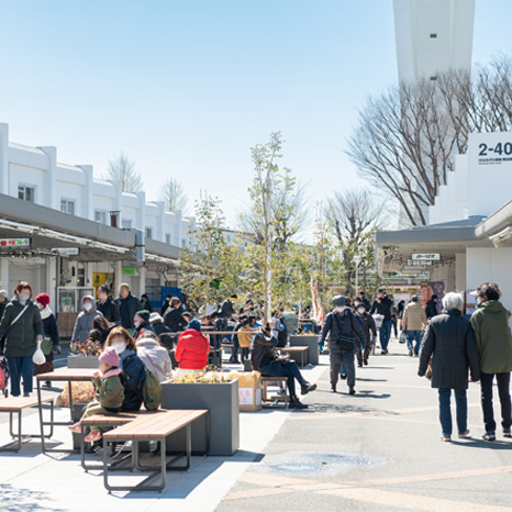 商店街リノベーション、イベント、実証実験。さまざまな取り組みで団地が生まれ変わる！花見川団地の「ウェルビーイング」な暮らしイメージ画像