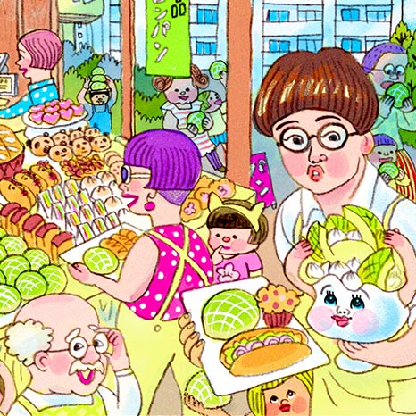 ＼プレゼントキャンペーン実施！／【探し絵】「URで探してみて！」～メロンパンが人気のパン屋編～イメージ画像