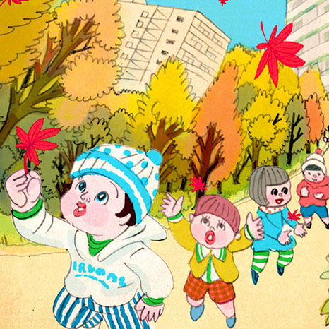 【探し絵】「URで探してみて！」～秋色に包まれた団地編～イメージ画像