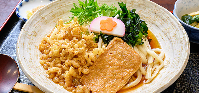 【団地のグルメ】地産地消で引き継ぐ伝統の味。「多摩ニュータウン エステート聖ヶ丘‐２」で見つけたおいしいお店「多摩うどん ぽんぽこ」イメージ画像