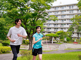 団地での一日 若年世帯編のイメージ