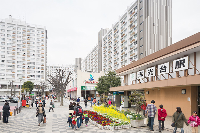 洋光台駅前にある洋光台中央団地