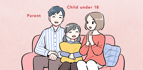 Parent and Child under 18