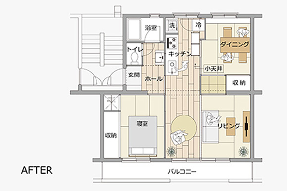 部屋の間取りを見る