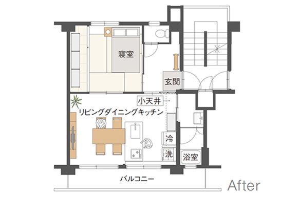 部屋の間取りを見る