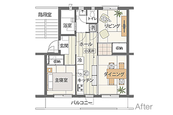 部屋の間取りを見る