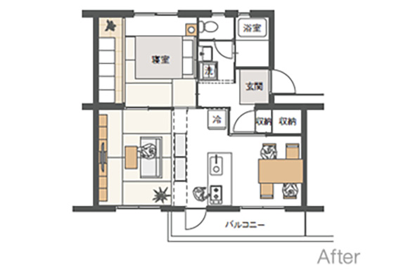 部屋の間取りを見る