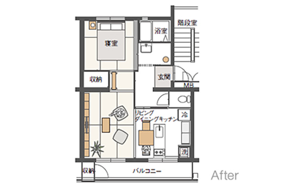 部屋の間取りを見る
