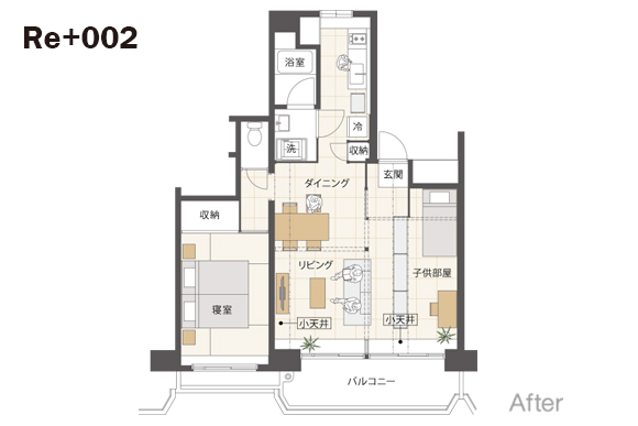 部屋の間取りを見る