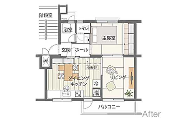 部屋の間取りを見る