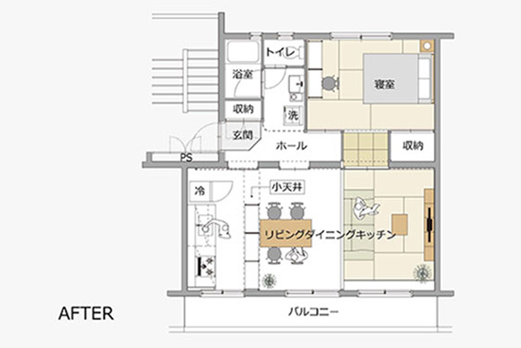 部屋の間取りを見る