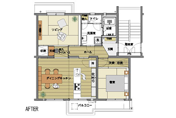 部屋の間取りを見る