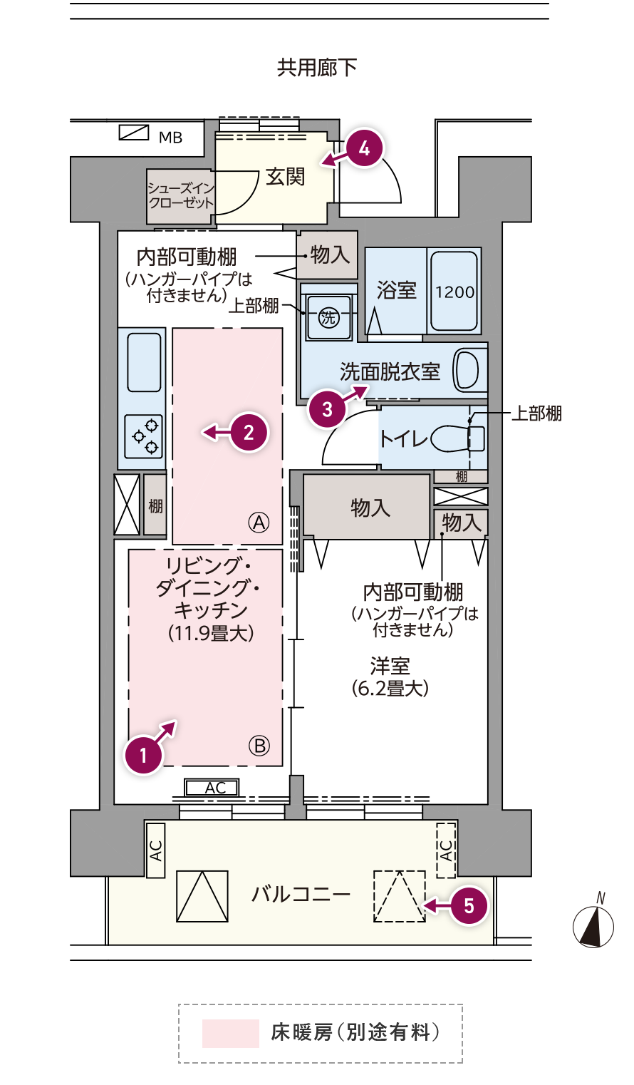 間取図（Cタイプ）
