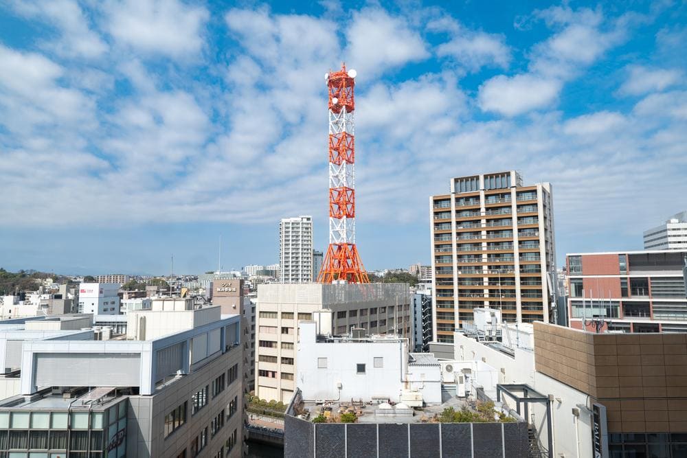 【西】横浜ヴェールタワー11階(1106号室)からの眺望その2