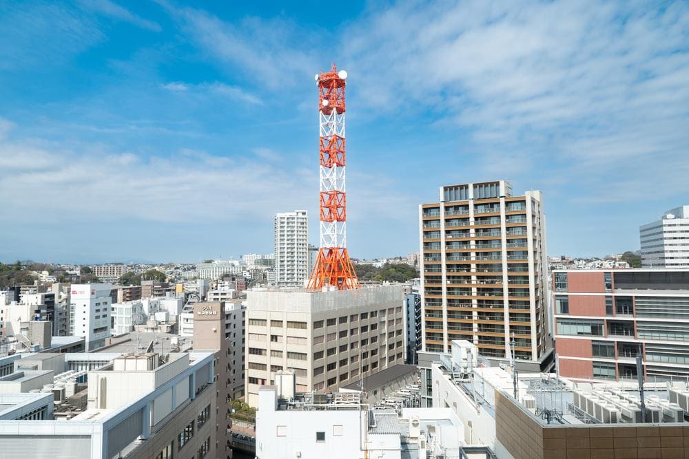 【西】横浜ヴェールタワー13階(1306号室)からの眺望その2