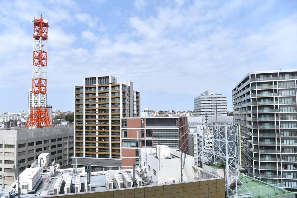 【北】横浜ヴェールタワー13階(1310号室)からの眺望その1